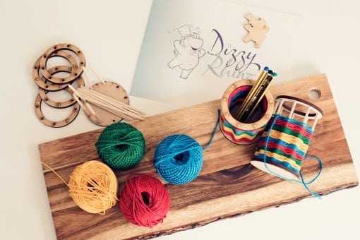 Dizzy Rhino Pencil Weaving Kit