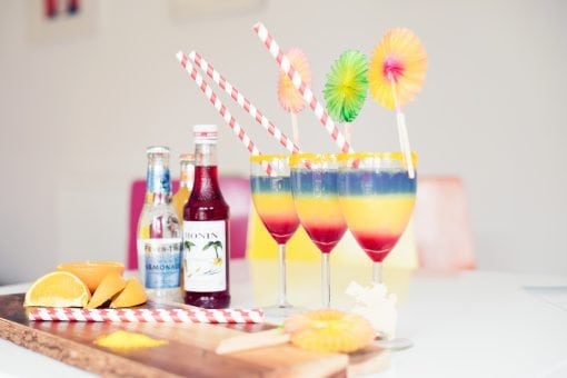 Rainbow Mocktails 2